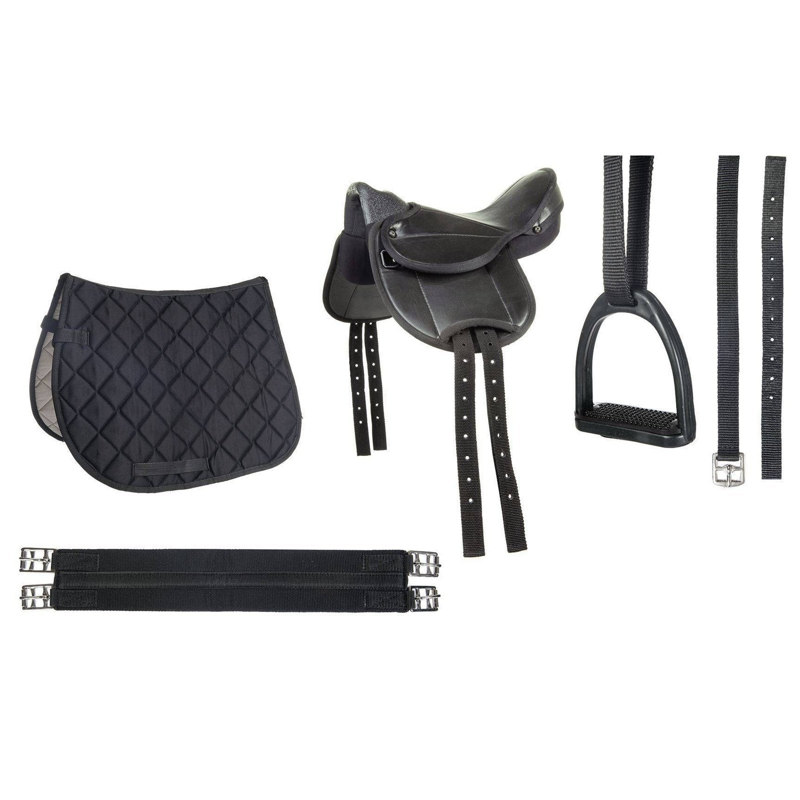 Shettysattel-Set -Beginner- in verschiedenen Farben HKM bei SP-Reitsport