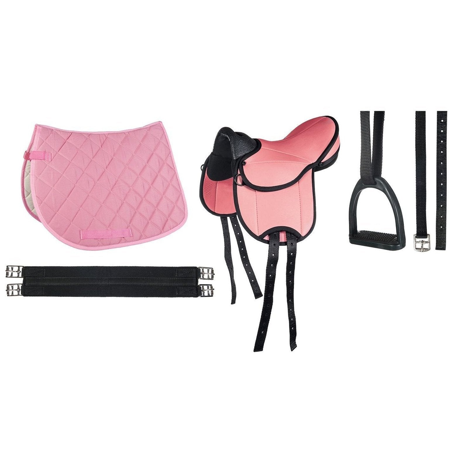 Shettysattel-Set -Beginner- in verschiedenen Farben HKM bei SP-Reitsport