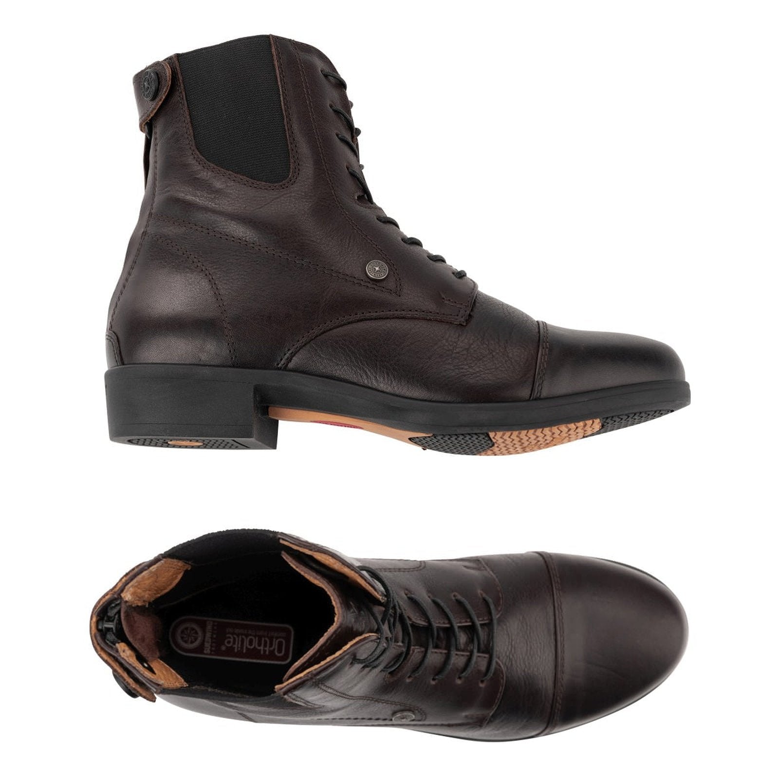 Suedwind Advanced II BZ Lace Soft Leder Stiefelette RV & Schnürung in braun & schwarz 36-43 Suedwind bei SP-Reitsport