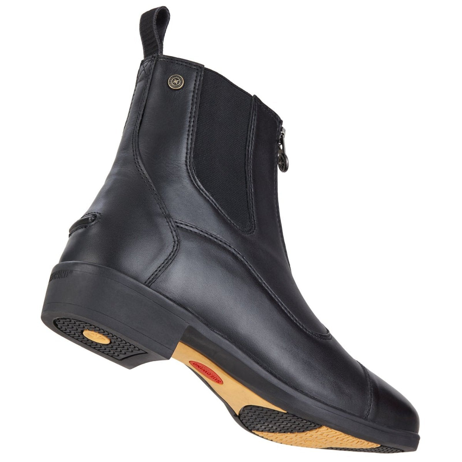 Suedwind Advanced II FZ Leder Stiefelette mit Reißverschluss vorne schwarz 35 - 46 Suedwind bei SP-Reitsport