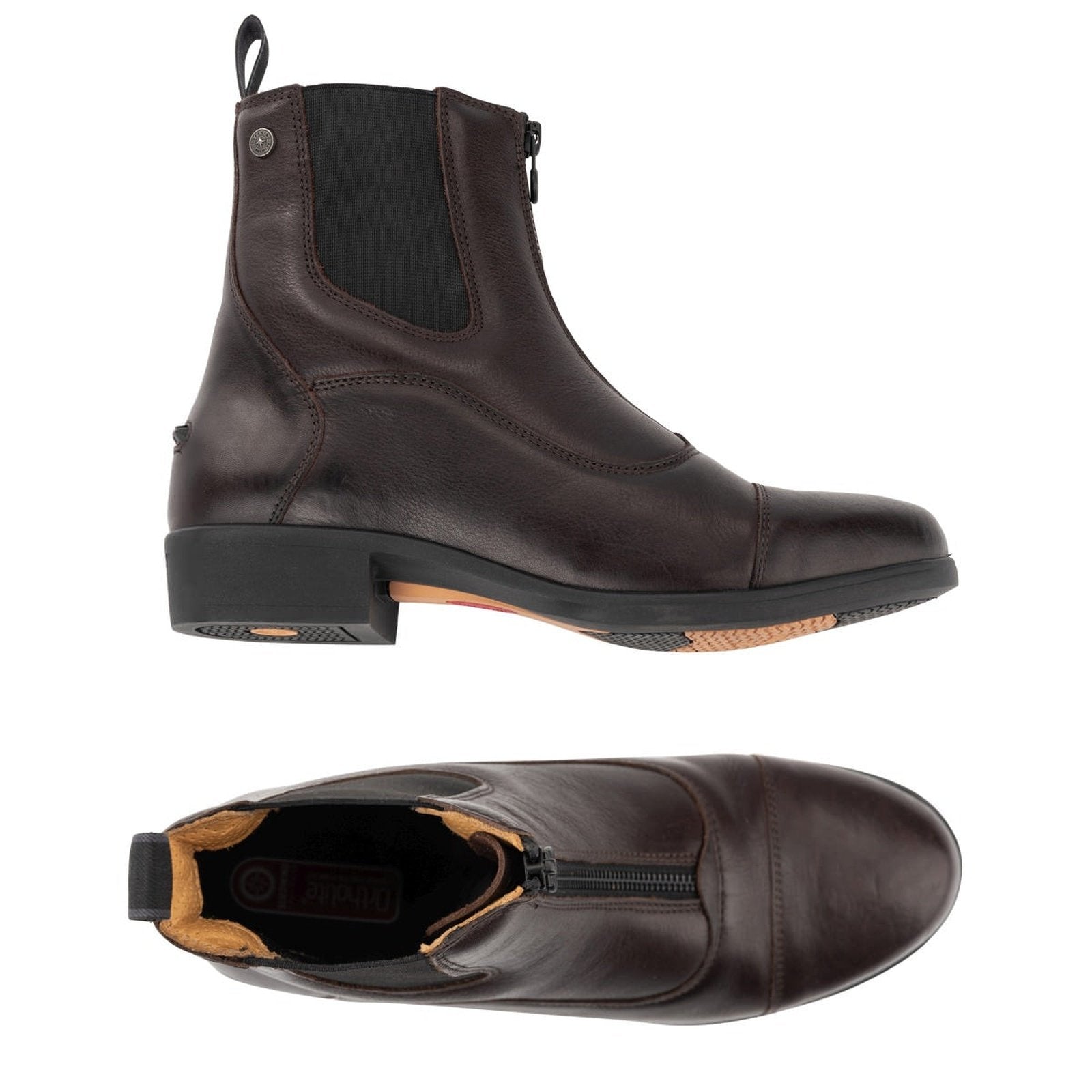 Suedwind Advanced II FZ Soft Leder Stiefelette,mit Reißverschluss vorne, in braun & schwarz, Gr. 36 - 43 Suedwind bei SP-Reitsport