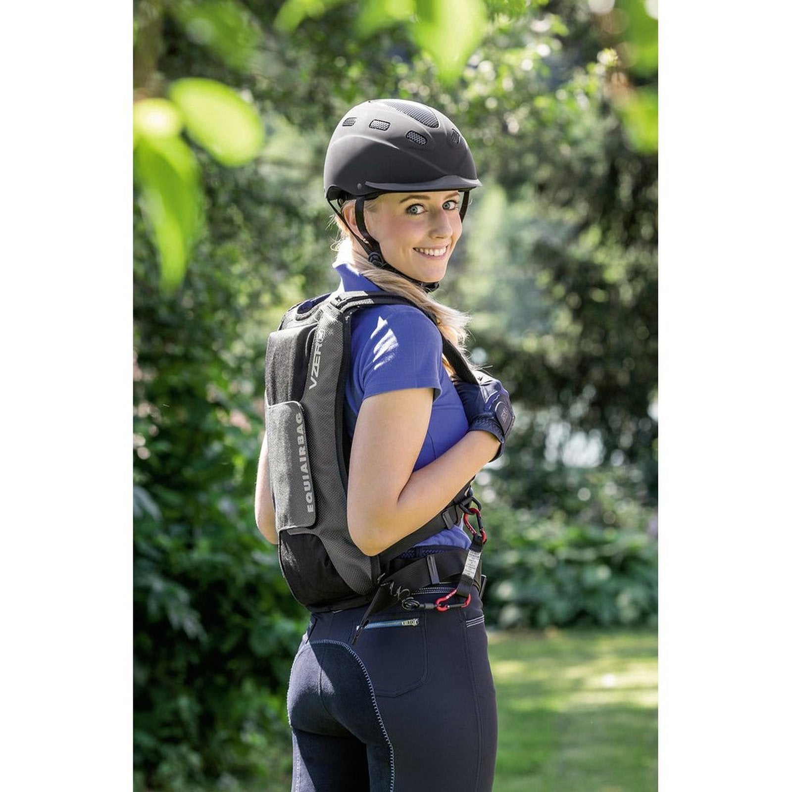 USG EquiAirbag®-Protektor V Zero Airbag Rucksack, inkl. 1 CO2 Kartusche bei SP-Reitsport USG bei SP-Reitsport