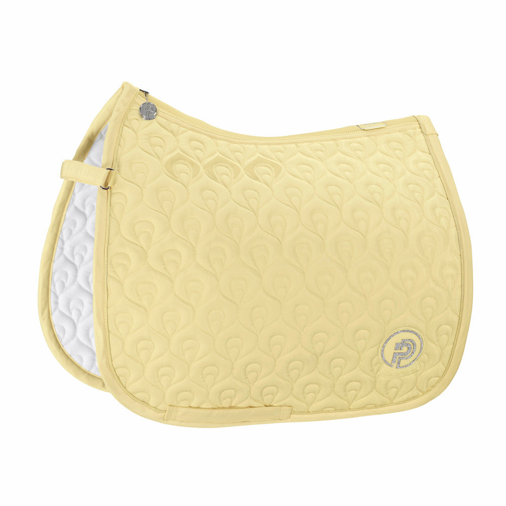 ESKADRON Platinum Pure 2023 Schabracke Highgloss Peacock Satteldecke sunflower bei SP-Reitsport