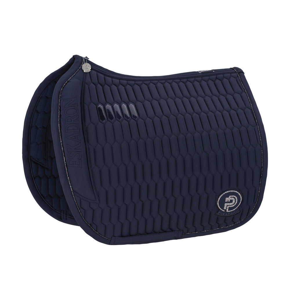 ESKADRON Schabracke Platinum Pure 2023 Softshell Avantgarde Satteldecke navy bei SP-Reitsport