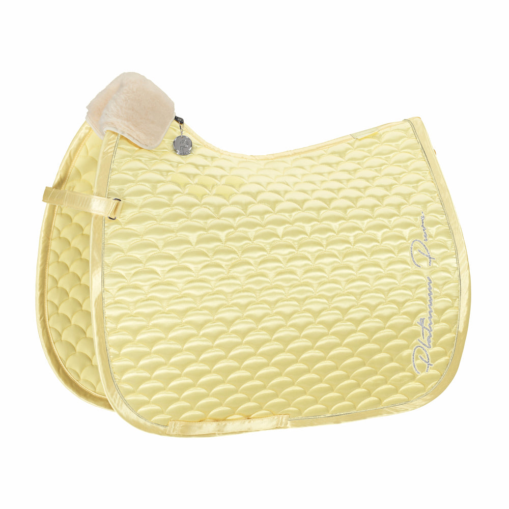 ESKADRON Schabracke Platinum Pure 2023 Satteldecke Satin Cloud navy bei SP-Reitsport