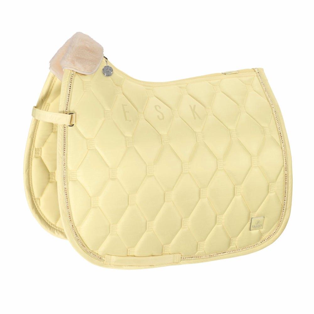 ESKADRON Schabracke Glossy Crystal Platinum Pure 2023 Satteldecke sunflower bei SP-Reitsport sp-reitsport