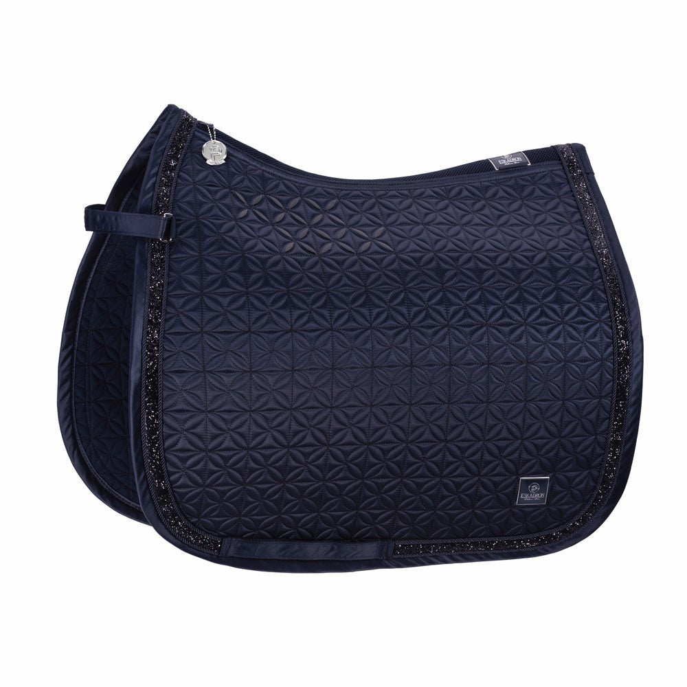 ESKADRON Platinum Pure 2023 Schabracke Mattgloss Jewel Platinum Satteldecke navy bei SP-Reitsport sp-reitsport