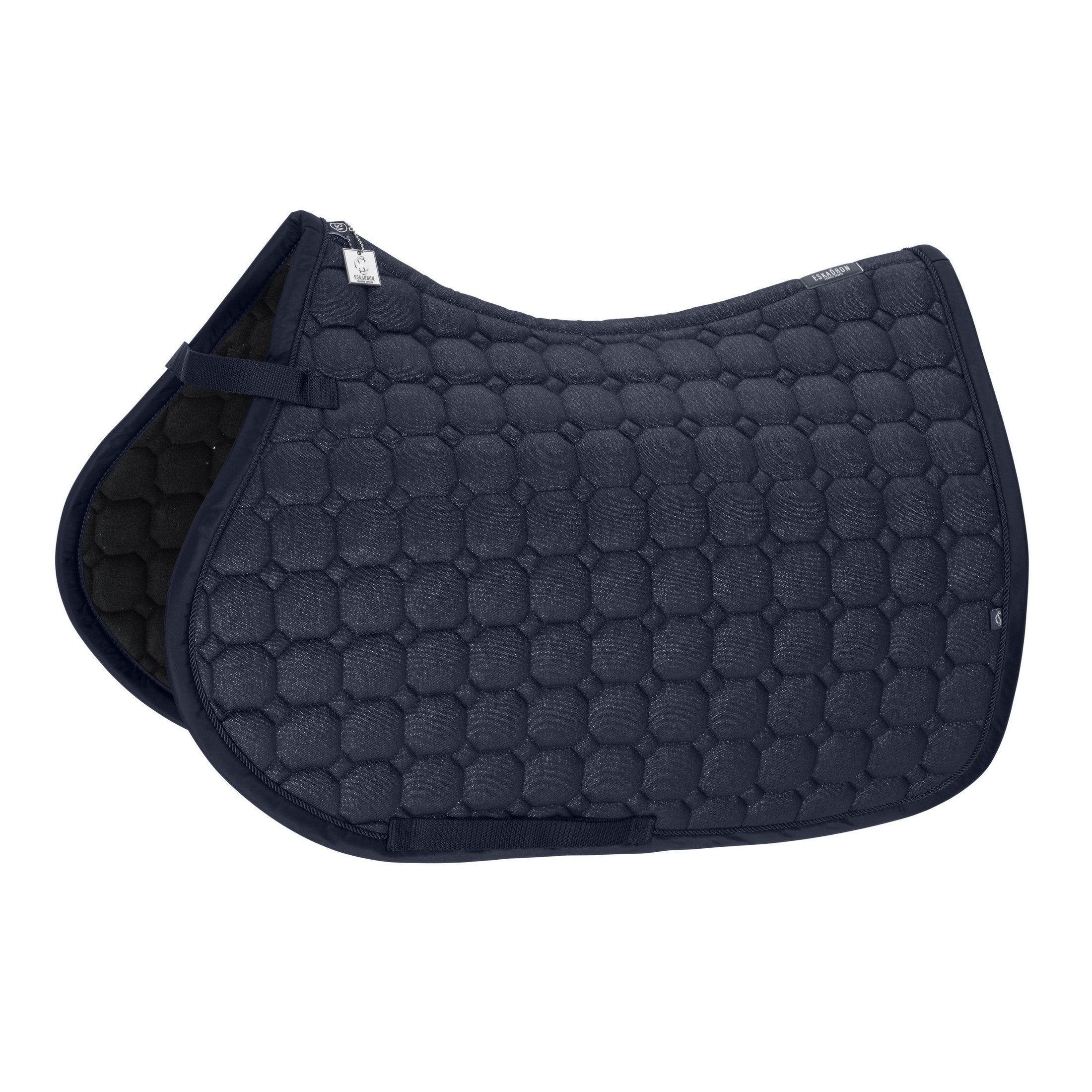 ESKADRON Classic Sports 26 COTTON GLITTER Vielseitigkeit Schabracke navy sp-reitsport