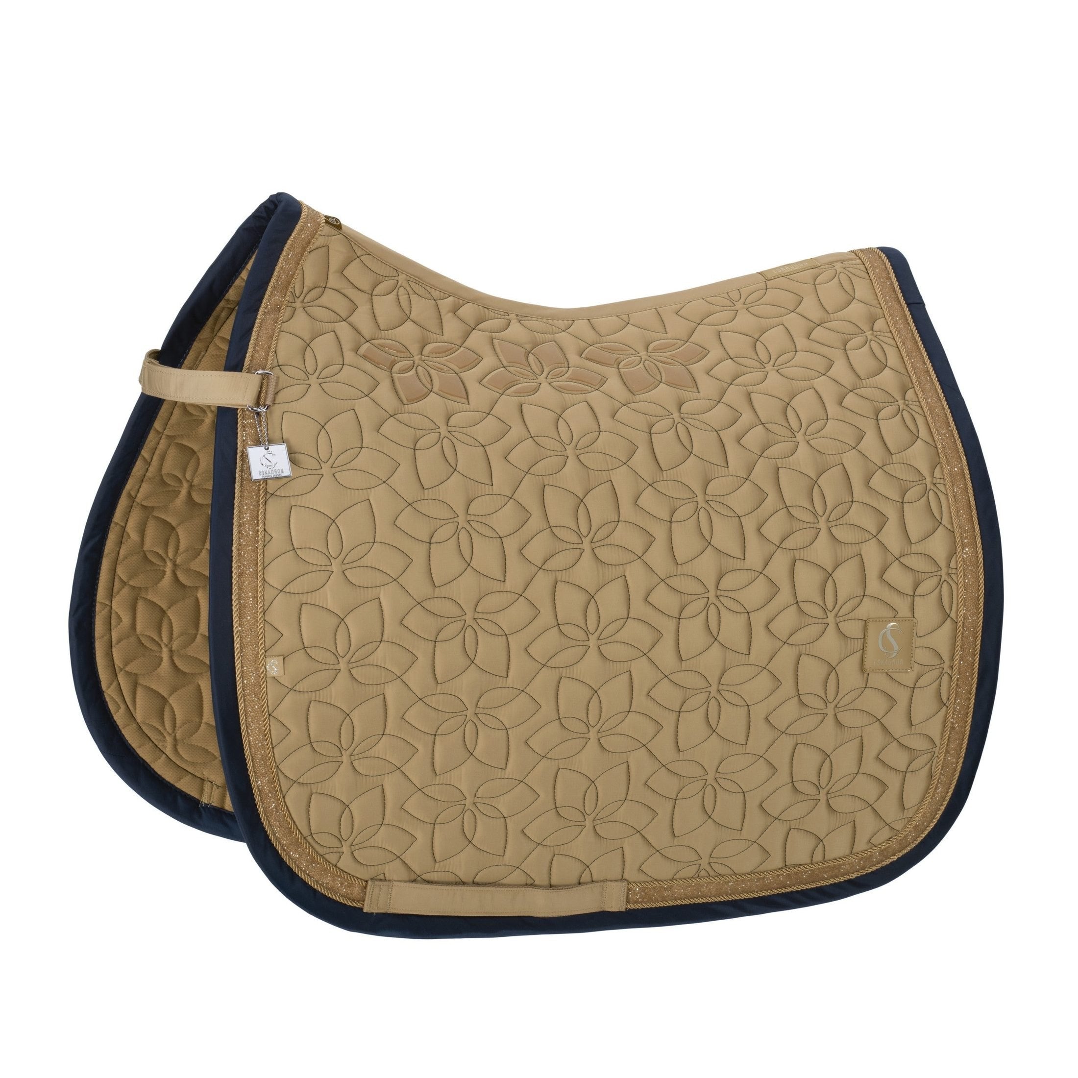 ESKADRON Classic Sports 26 Dressurschabracke Glossy Jewel Contast ocean sp-reitsport