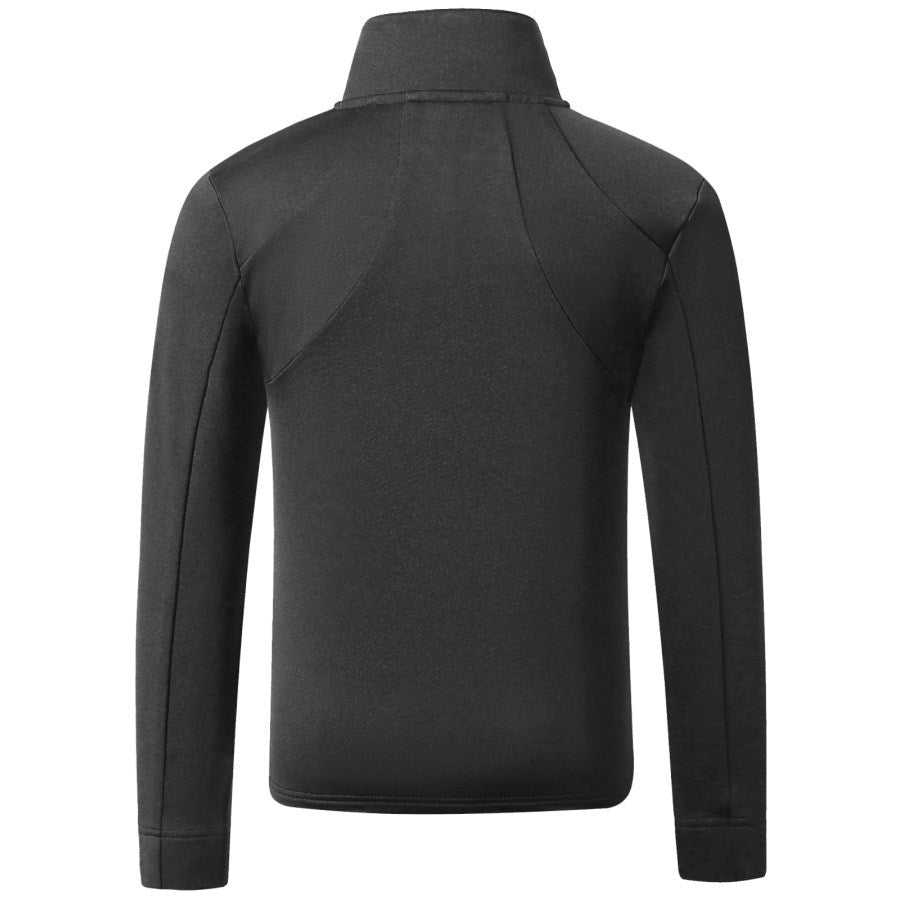 Covalliero Herbst/Winter 25"Active Shirt" warmes Kinder Langarmshirt in steel grey