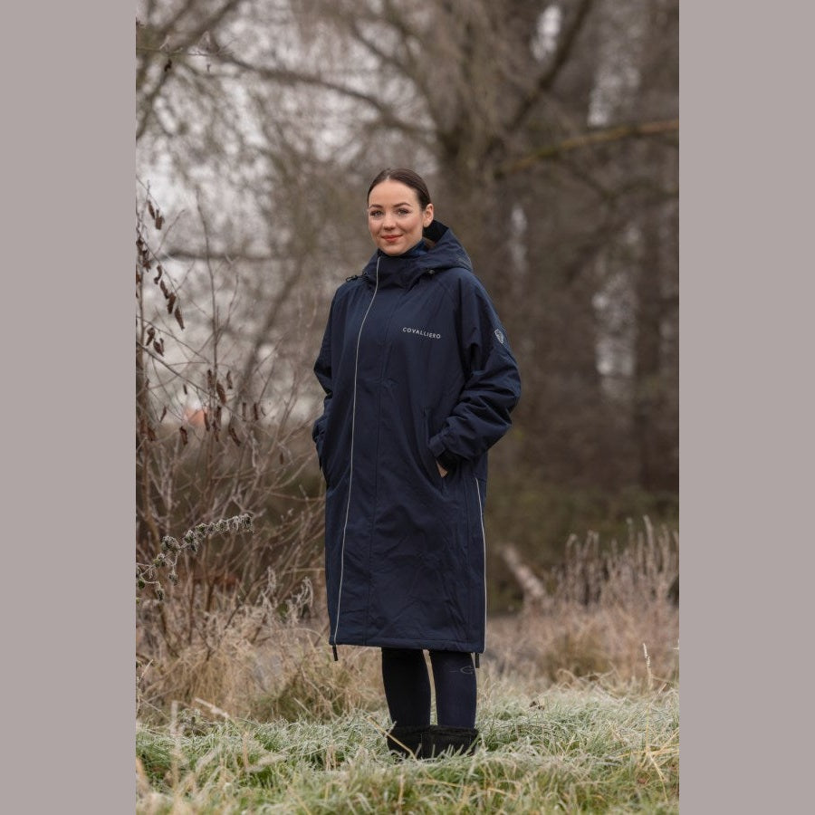 Covalliero Damen Mantel / Winterreitmantel H/W 2025 dark navy