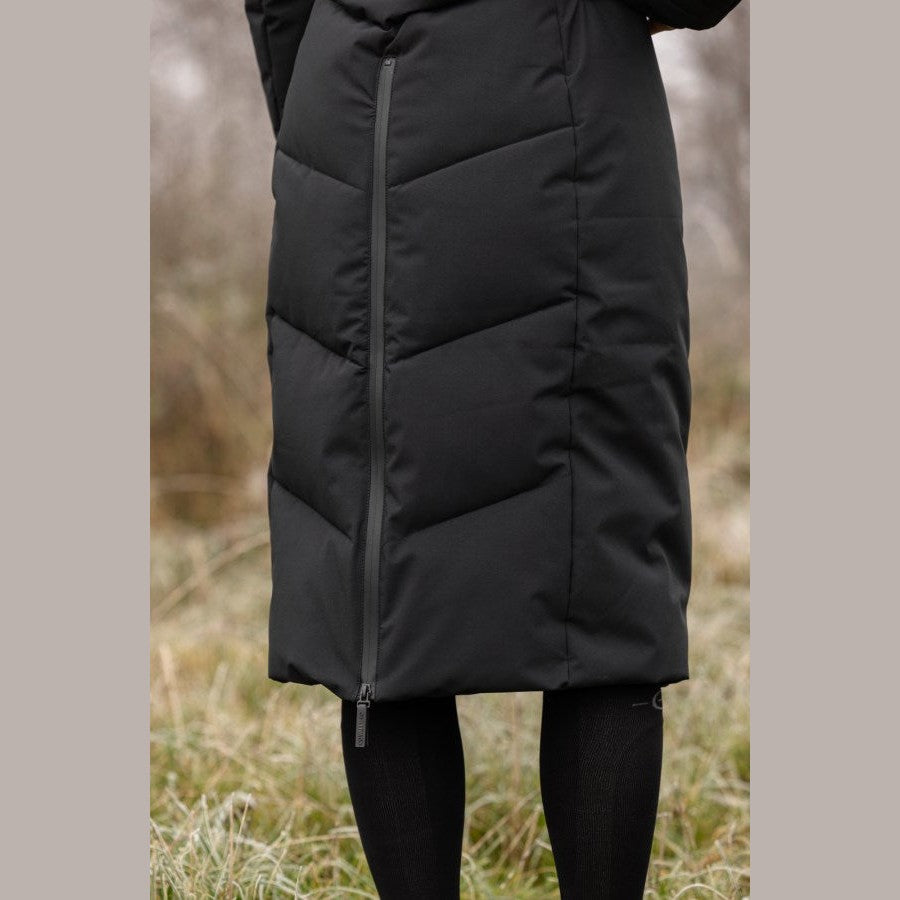 Covalliero Damen Mantel / Winterreitmantel H/W 2025 black / schwarz