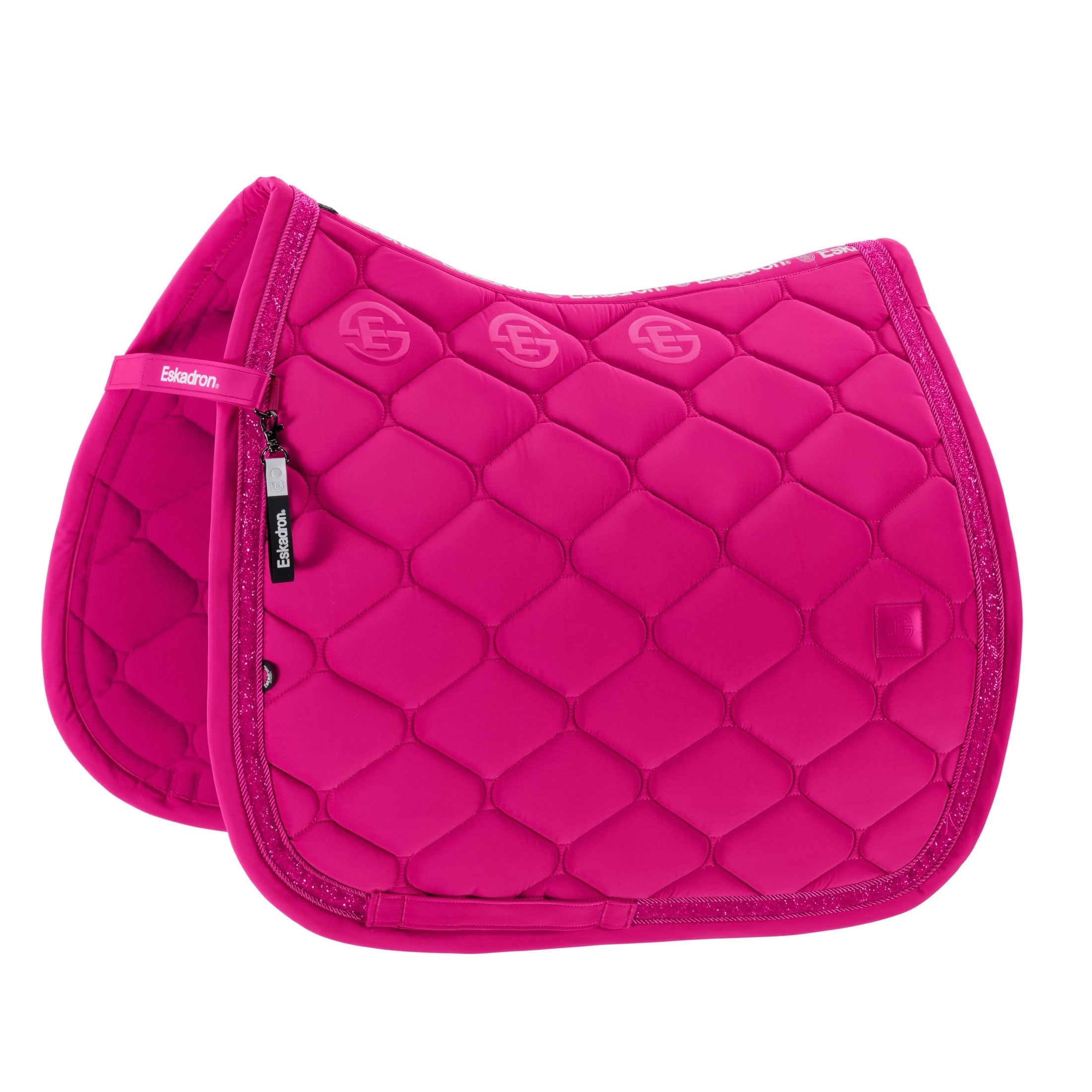 ESKADRON DYNAMIC 26 >SILK JEWEL< Spring- u. Dressurschabracke Lipstick/pink sp-reitsport