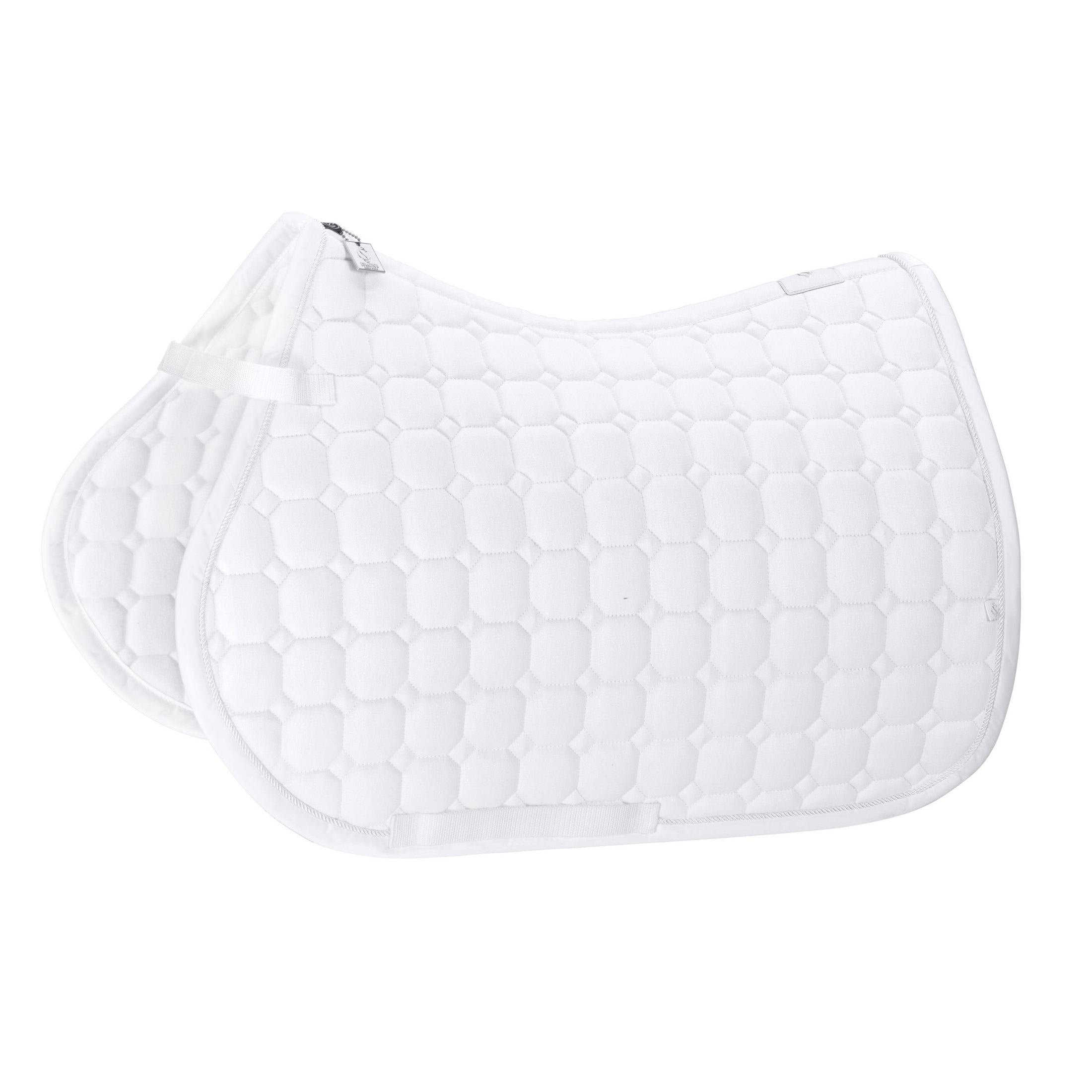 ESKADRON Classic Sports 26 COTTON GLITTER Vielseitigkeit Schabracke weiß sp-reitsport