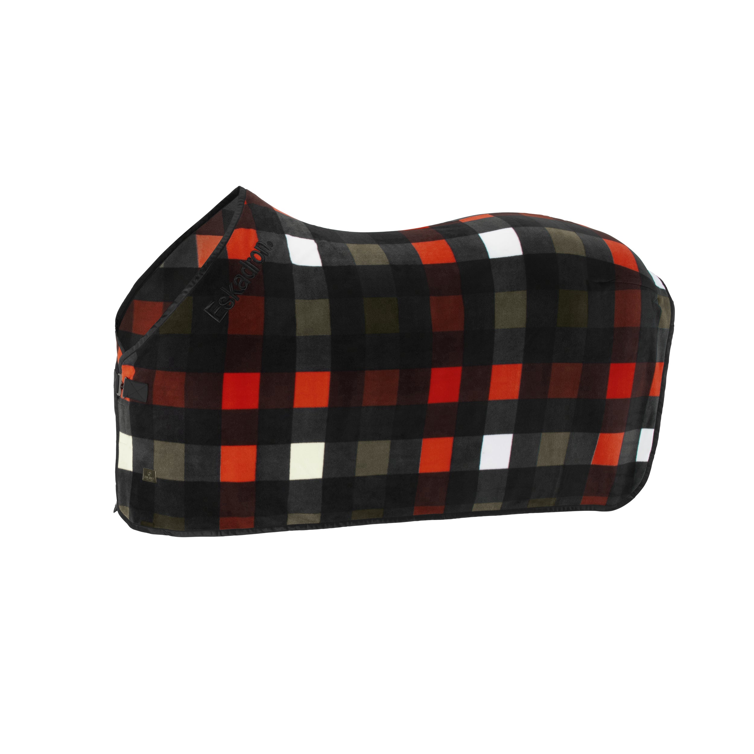 ESKADRON DYNAMIC 25 Abschwitzdecke Fleece Check Karo Design