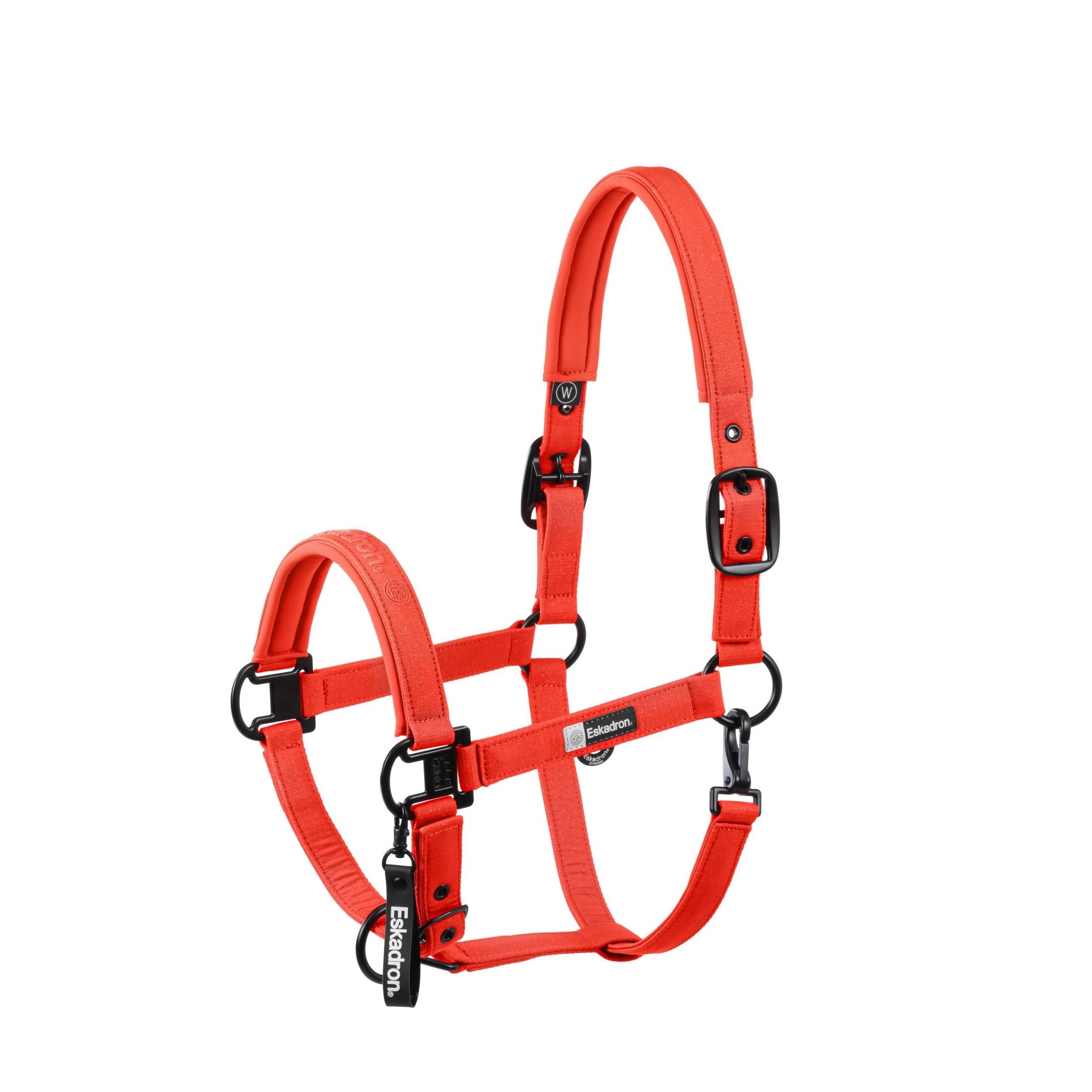 ESKADRON DYNAMIC 25 Halfter SPARKLE DOUPLE PIN poppy red sp-reitsport