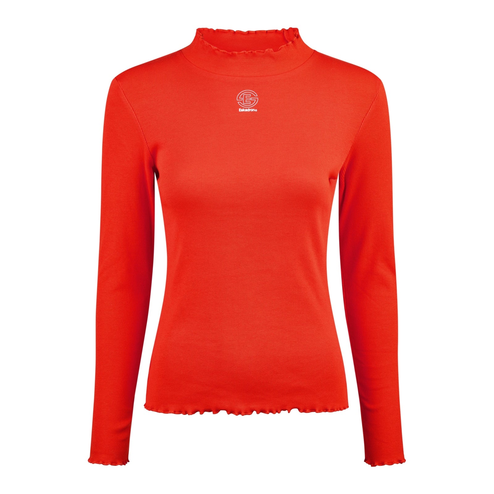 ESKADRON DYNAMIC 25 Shirt TURTLENECK RIB poppy red