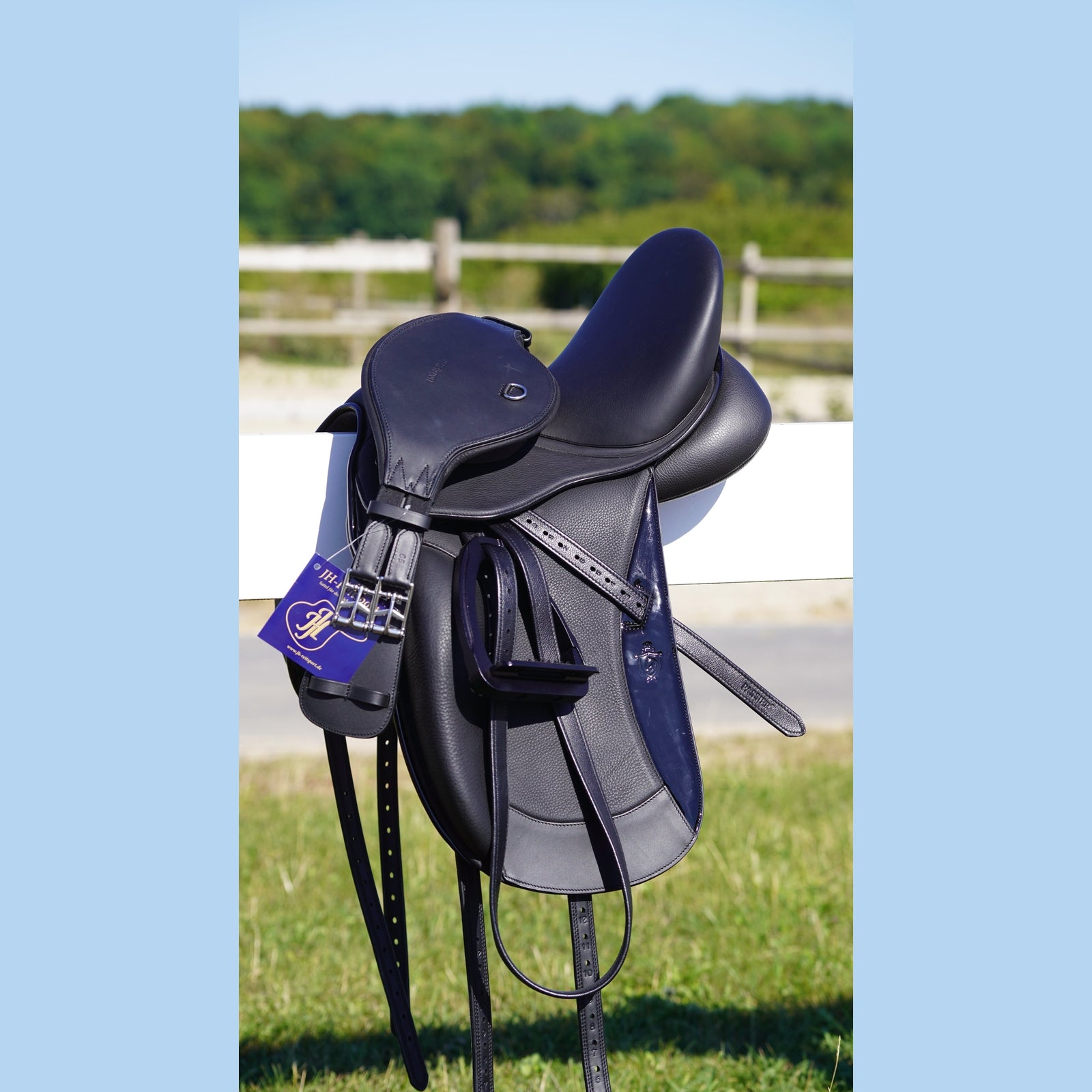 JH-Reitsport Korrektur-Sattelgurt "FREEDOM" 40-160cm für anspruchsvolle Pferde