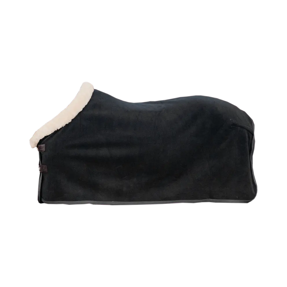 KENTUCKY Abschwitzdecke Fleece show "HEAVY" schwarz