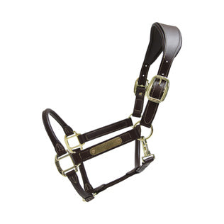 KENTUCKY HORSEWARE Lederhalfter "ANATOMIC" braun