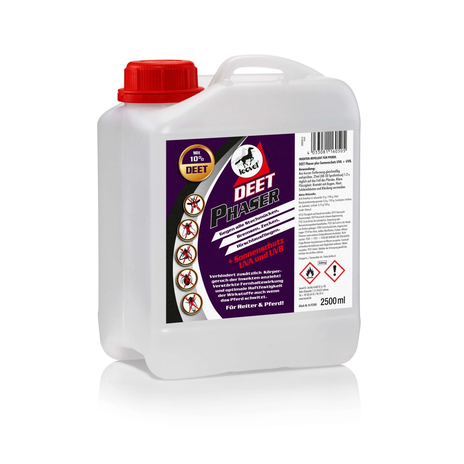 leovet Fliegen & Bremsen Spray DEET Phaser Kanister bei SP-Reitsport