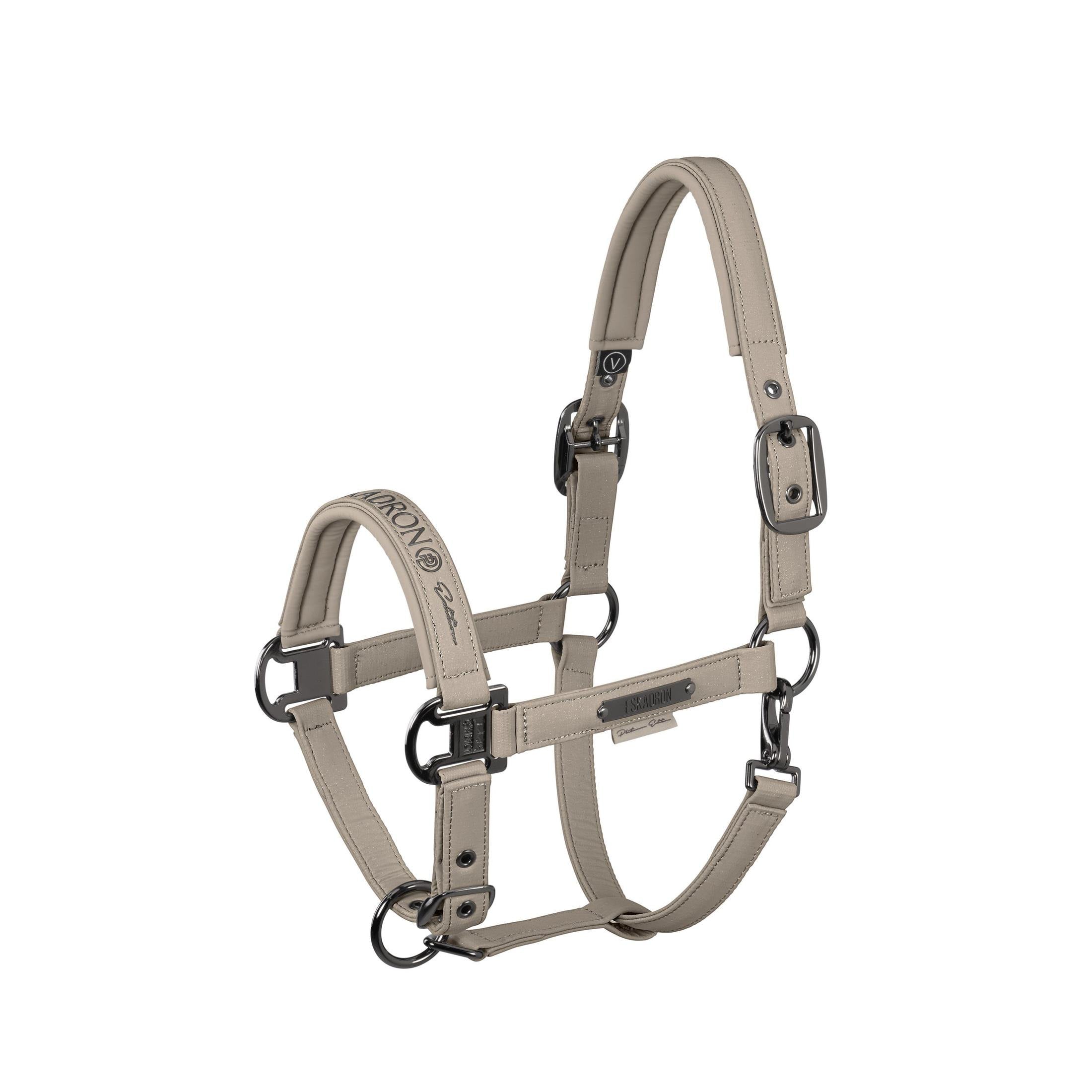 ESKADRON Halfter Sparkle Double Pin Platinum HW26 sp-reitsport