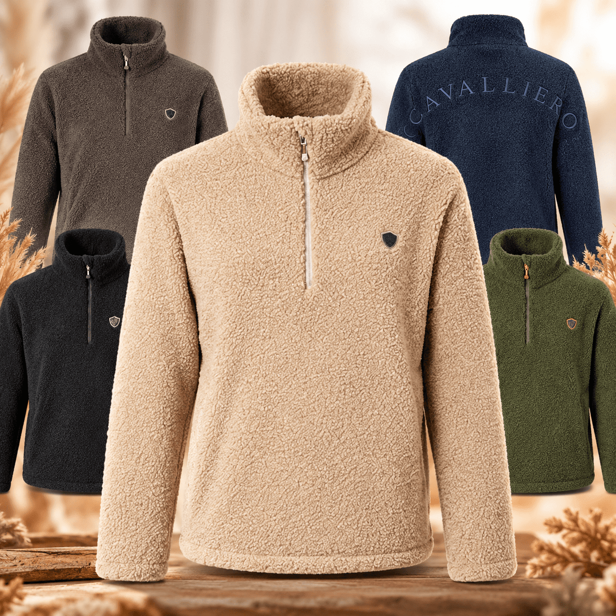 Covalliero Teddyfleece-Pullover / Teddy Sweater Herbst/Winter 2026 sp-reitsport