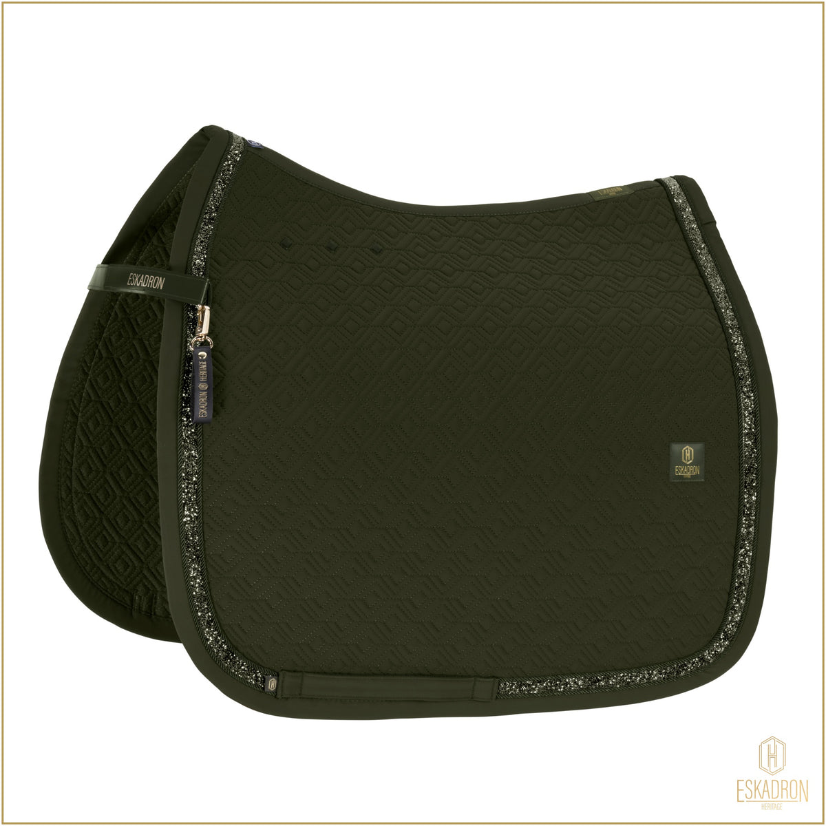 ESKADRON Heritage 2026/27 Schabracke Pro Soft Jewel – Deep Moss 150 sp-reitsport