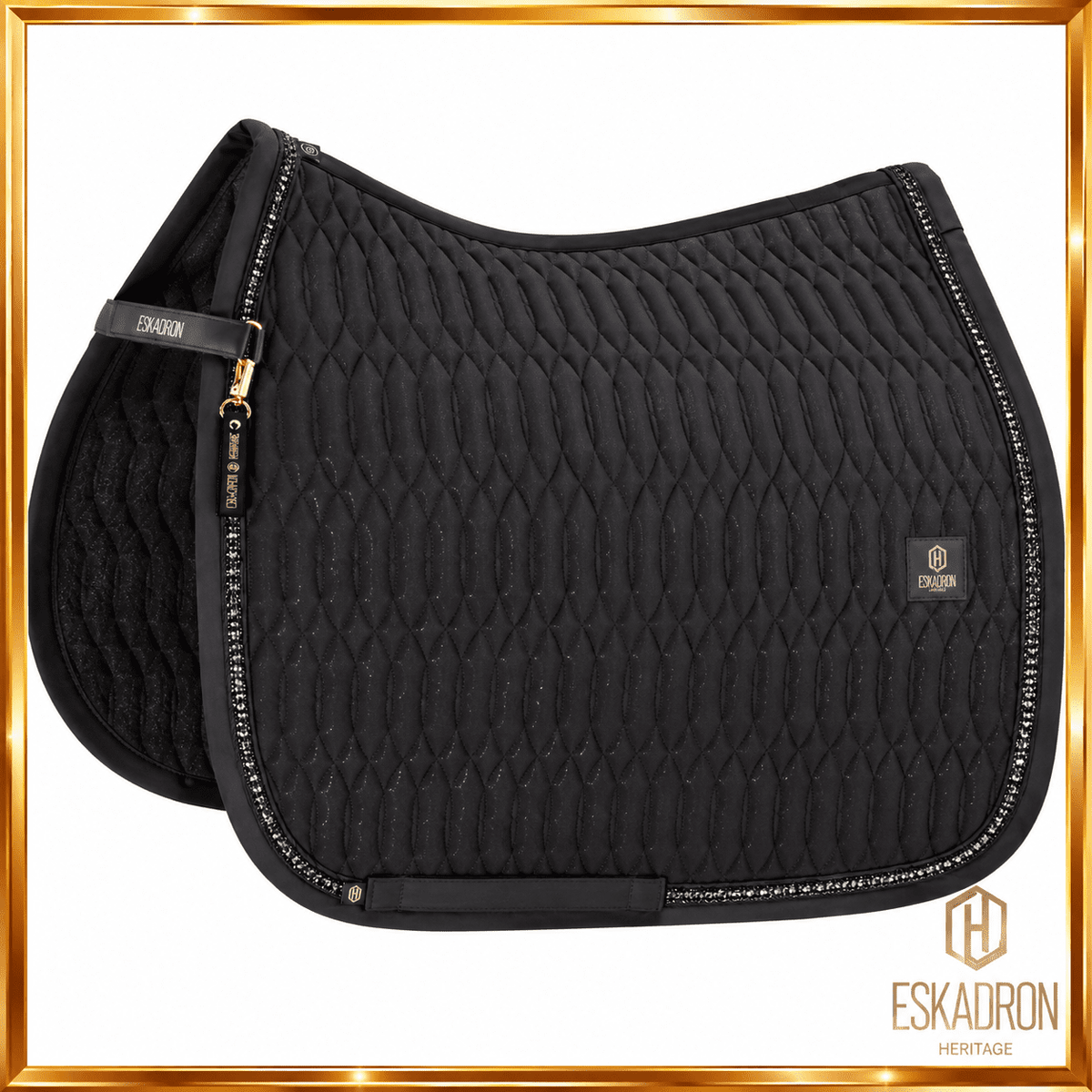 ESKADRON Heritage 2026/27 Schabracke Sparkle Crystal – black 290 sp-reitsport