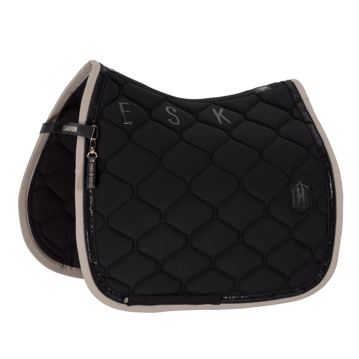 ESKADRON Heritage 2026/27 Schabracke Softshell Contrast – Black/Ash 290 sp-reitsport