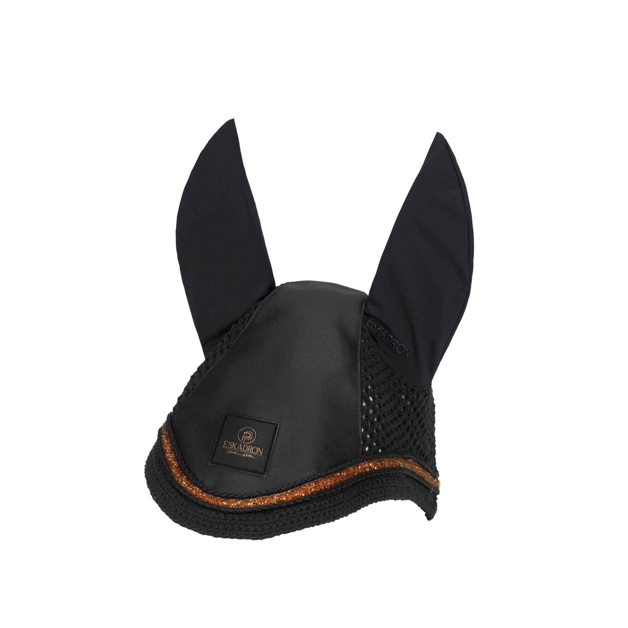 ESKADRON Platinum 23/24 Fliegenkopfschutz Crystal black/schwarz bei SP-Reitsport sp-reitsport