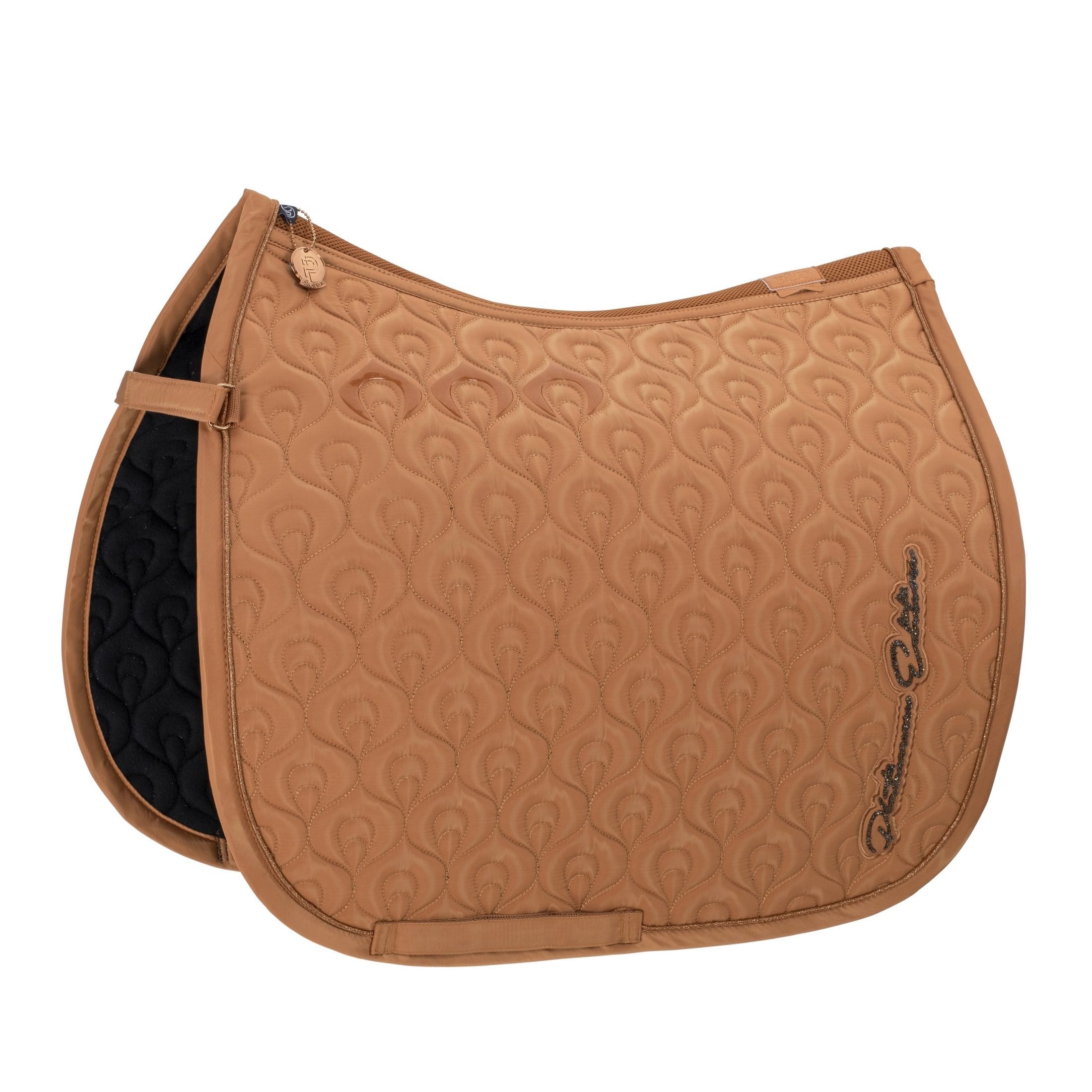 ESKADRON Platinun 23/24 Schabracke Highgloss Peacock cognac bei SP-Reitsport sp-reitsport