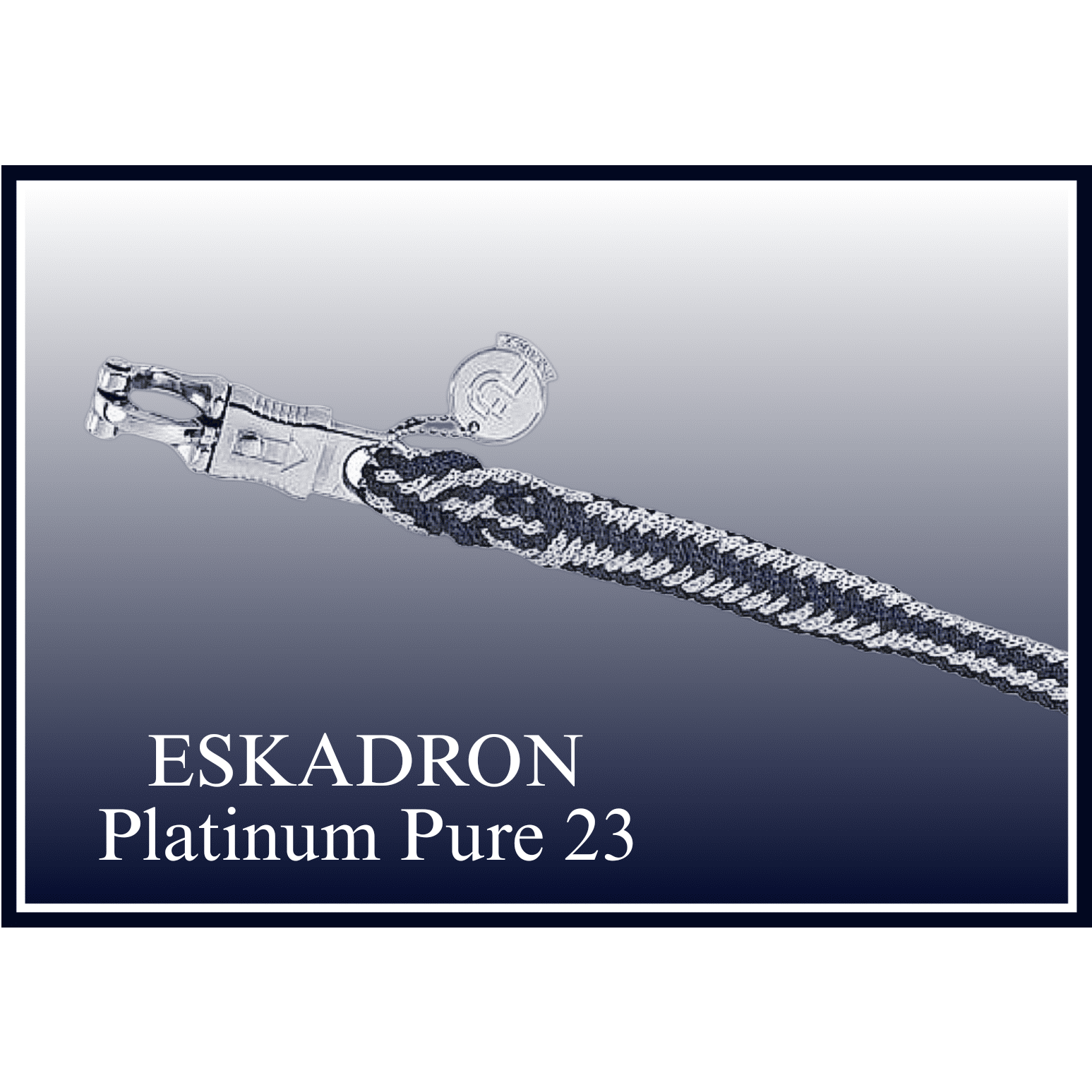 ESKADRON Platinum Pure 23 Strick mit Panikhaken DURALASTIC navy bei SP-Reitsport