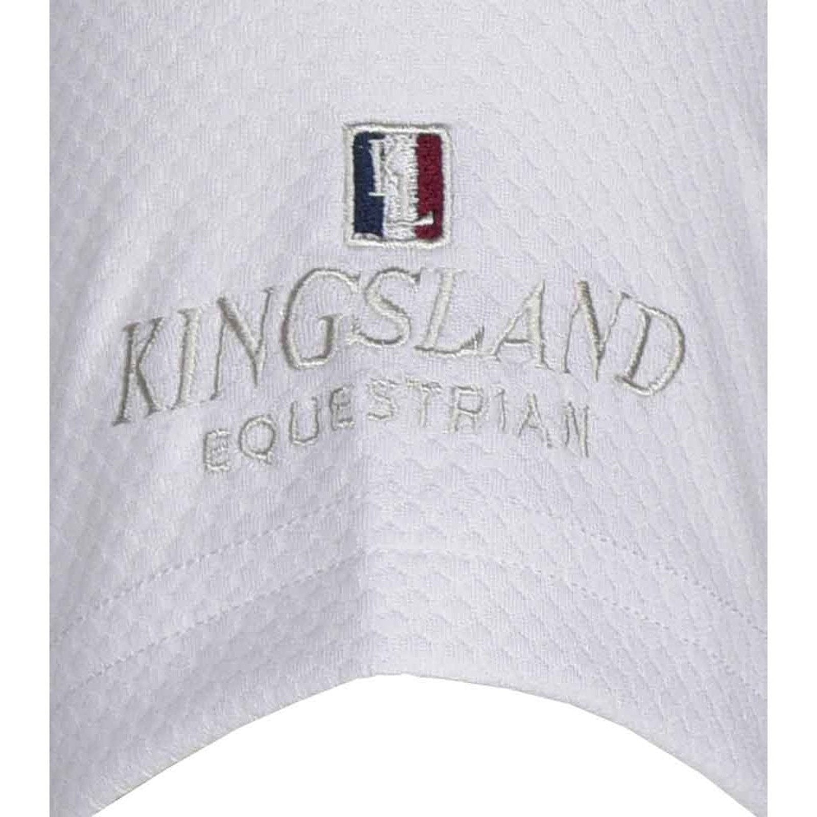 Kingsland Classic Kurzärmliges Turniershirt für Mädchen Gr.110-164cm in weiß bei SP-Reitsport Kingsland bei SP-Reitsport