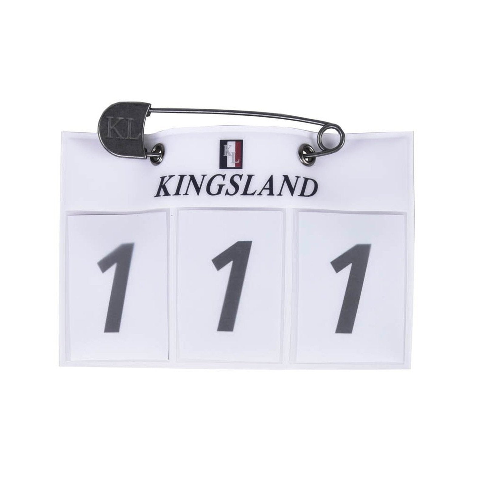 Kingsland Classic Startnummern in navy & weiß bei SP-Reitsport Kingsland bei SP-Reitsport