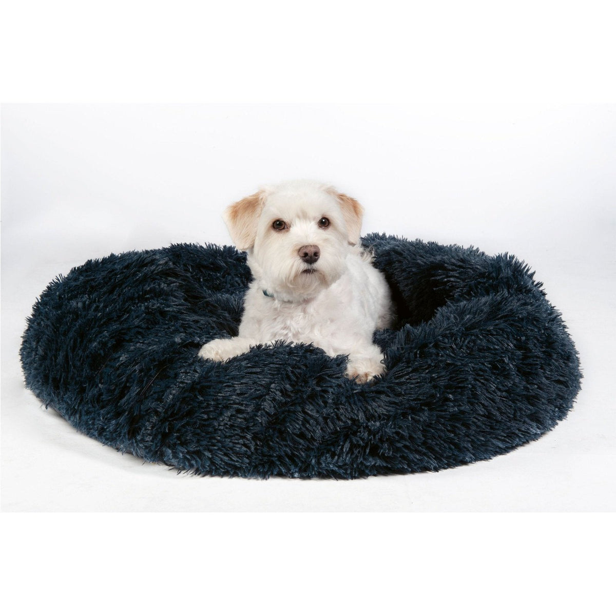 HKM Rundes Hundebett-Hundekissen super weich & flauschig -Fluffy- bei